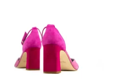 Pumps^Lilian Pump Fuchsia Suede Combi