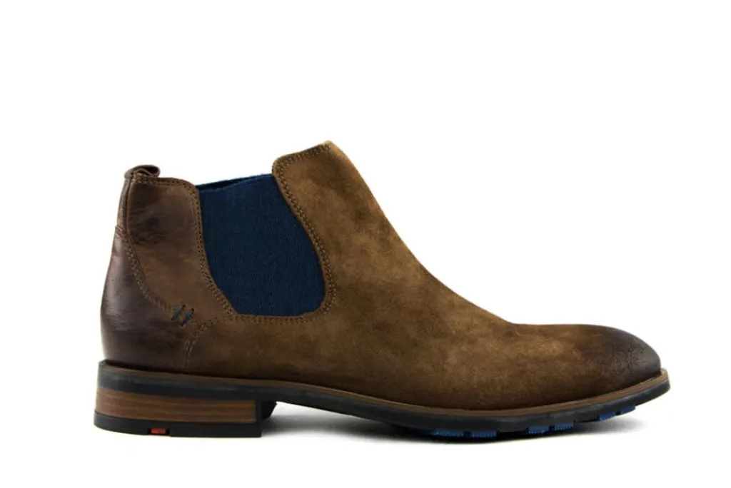 Gekleed | Laarzen^Lloyd Chelsea Havanna Cognac Suede