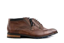 Hoge Veterschoenen | Nette Schoenen^Lloyd Hoge Veterschoenen Cognac Jaron Brandy Midnight