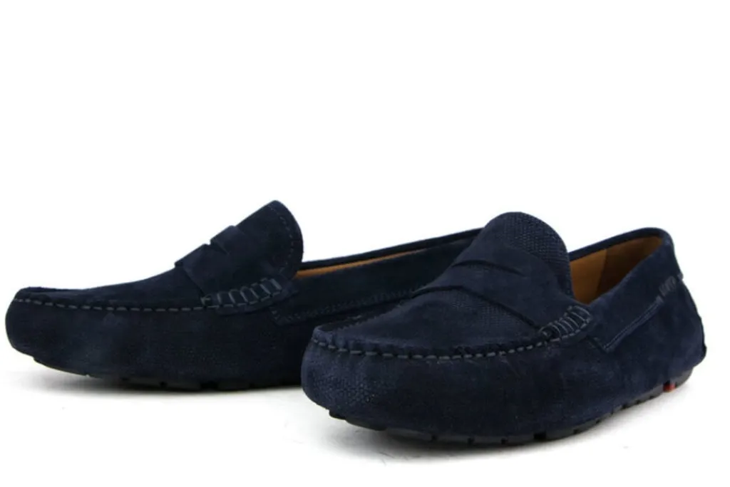 Loafers / Instappers | Mocassins^Lloyd Loafers Eljos Donkerblauw Suede