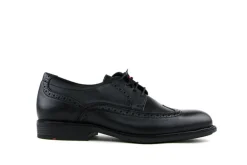 Veterschoenen^Lloyd Veter Kaleb Broque Zwart