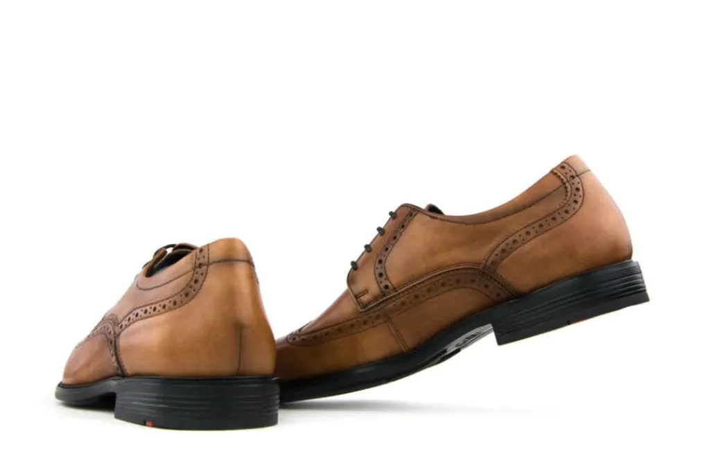 Veterschoenen | Veterschoenen^Lloyd Veterschoen Broque Kenia Cognac