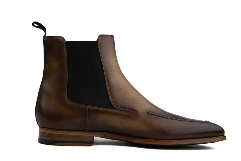 Chelsea Boots^Magnanni Chelsea Torba Brown Wind