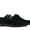 Nette Schoenen | Gespschoenen^Magnanni Crosta Zwart Suede