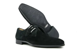 Nette Schoenen | Gespschoenen^Magnanni Crosta Zwart Suede