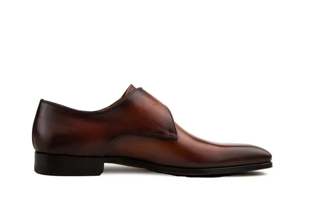 Gespschoenen | Nette Schoenen^Magnanni Gesp Cangas Cognac Wind