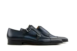 Nette Schoenen | Gespschoenen^Magnanni Gesp Garrett Navy  Azul Wind