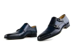 Nette Schoenen | Gespschoenen^Magnanni Gesp Garrett Navy  Azul Wind