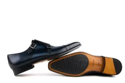 Nette Schoenen | Gespschoenen^Magnanni Gesp Garrett Navy  Azul Wind