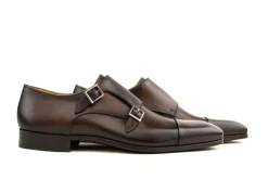 Gespschoenen | Nette Schoenen^Magnanni Gesp Garrett Tabaco Wind
