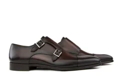Gespschoenen | Nette Schoenen^Magnanni Gesp Garrett Wind Caoba Mid Brown