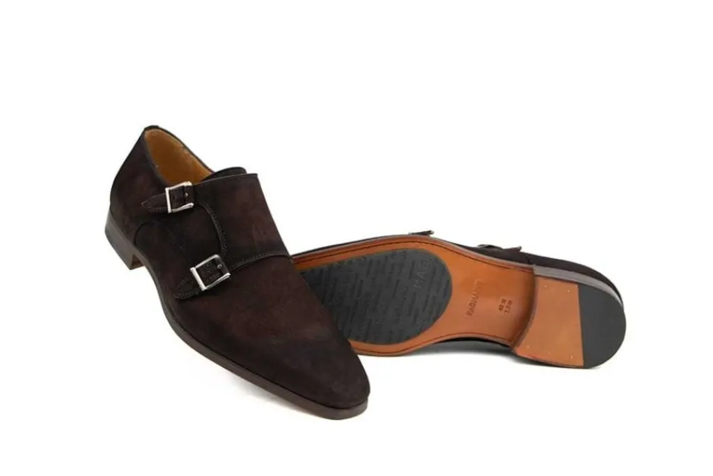 Gespschoenen | Nette Schoenen^Magnanni Gesp Marron Brown Antidifu