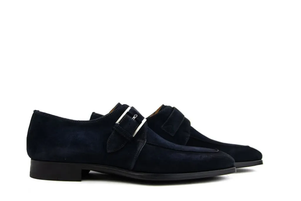 Gespschoenen | Nette Schoenen^Magnanni Gesp Navy Crostidifu
