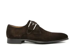 Gespschoenen | Nette Schoenen^Magnanni Gesp Schoen Crostidifu Bruin Suede