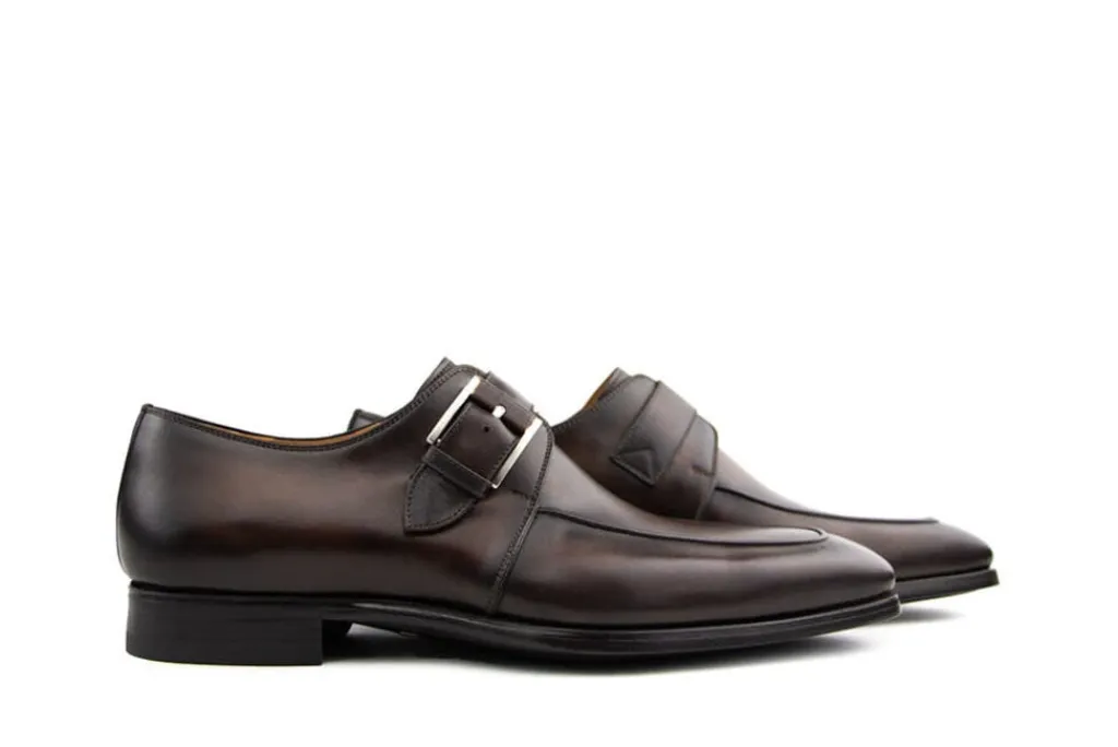 Gespschoenen | Nette Schoenen^Magnanni Gesp Tabaco Wind