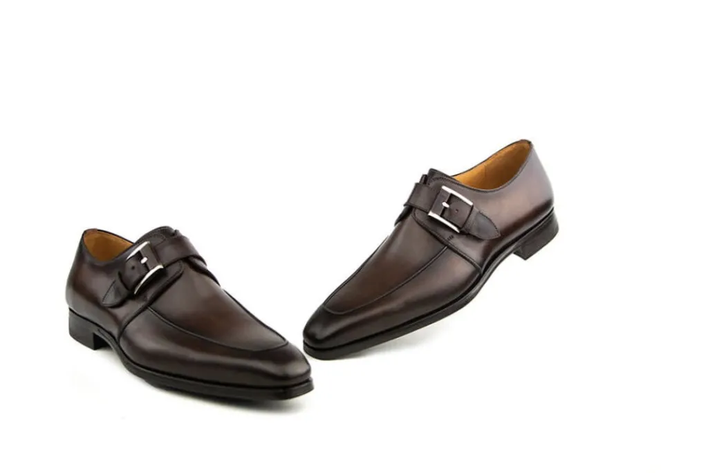 Gespschoenen | Nette Schoenen^Magnanni Gesp Tabaco Wind