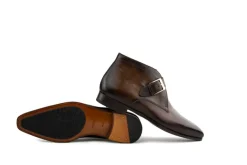 Gespschoenen | Nette Schoenen^Magnanni Hoge Gesp Tabaco Wind