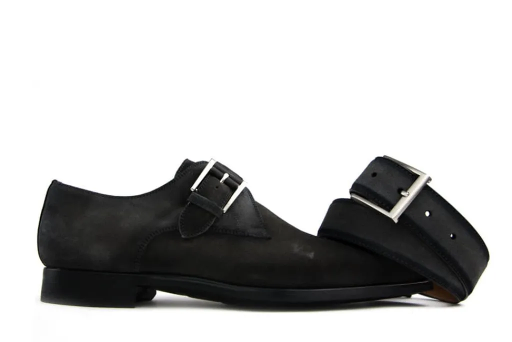 Riemen | Herenaccessoires^Magnanni Riem Grijs Crostidifu