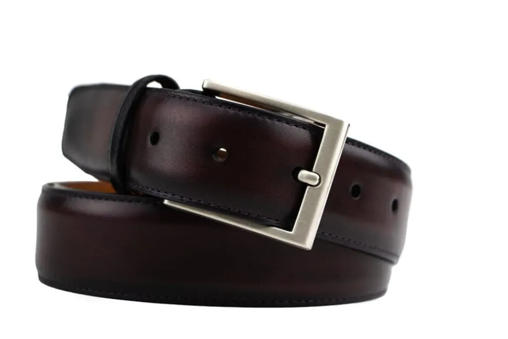 Riemen | Herenaccessoires^Magnanni Riem Wind Burgundy Burdeos