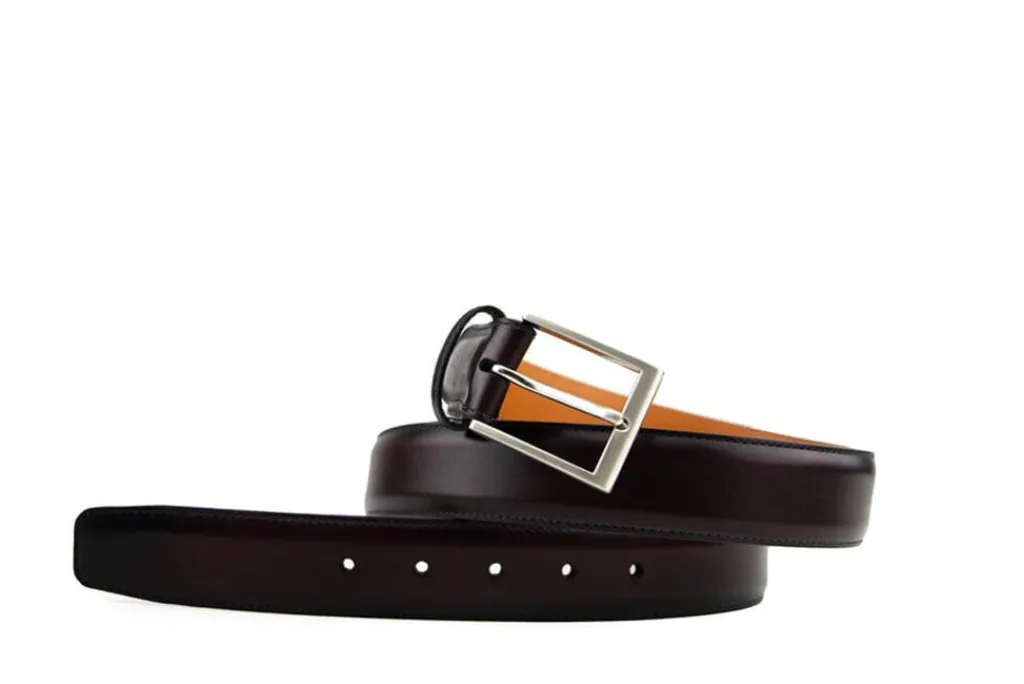 Riemen | Herenaccessoires^Magnanni Riem Wind Burgundy Burdeos