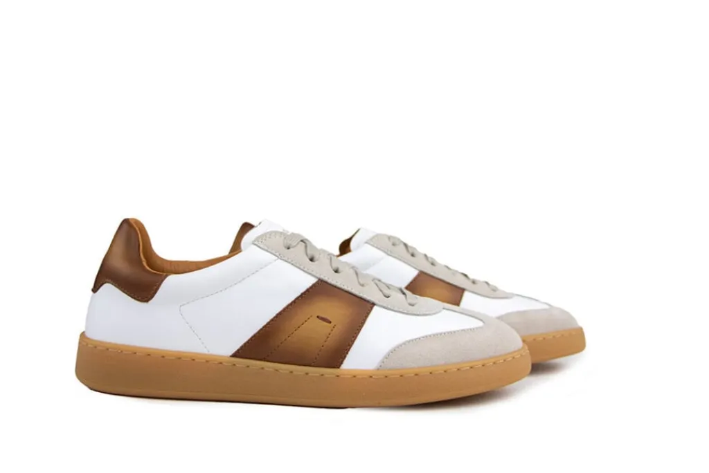 Sneakers^Magnanni Sneaker Primera Crosta Bone Bowen White