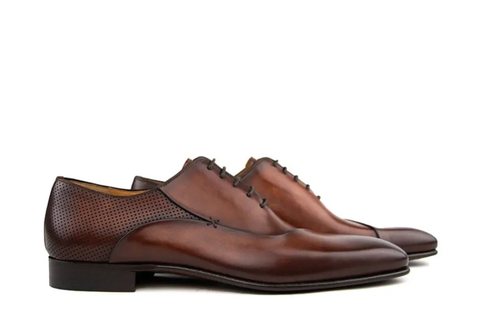 Veterschoenen | Nette Schoenen^Magnanni Veter Wind Cognac al Tono Laser