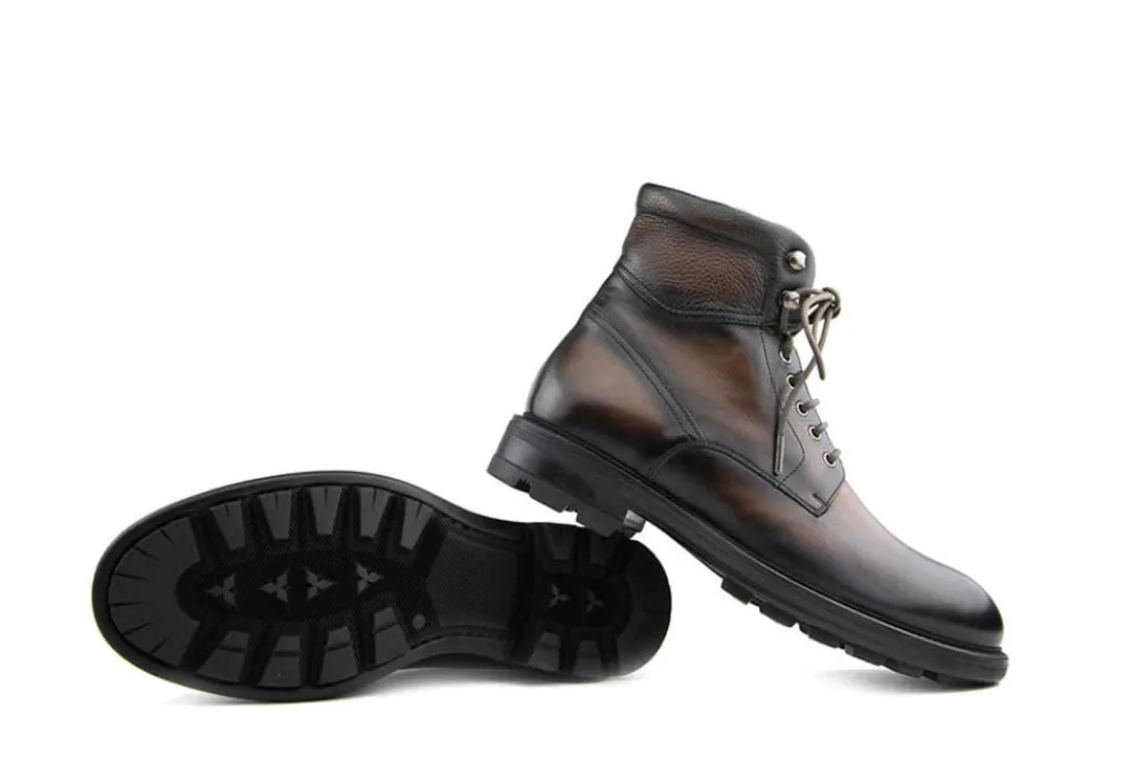 Veterboots En Bikerboot^Magnanni Veterboot Marcelo Marron Brown Bowen