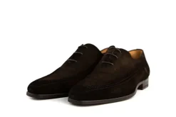 Veterschoenen | Nette Schoenen^Magnanni Veterschoen Andreo Bruin Suede
