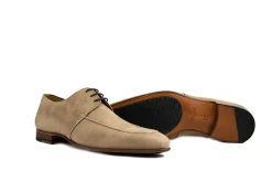 Veterschoenen | Nette Schoenen^Magnanni Veterschoen Taupe Ante Cabra