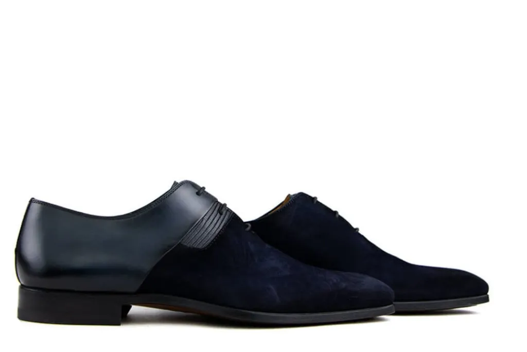 Veterschoenen | Nette Schoenen^Magnanni Veterschoen Tejullington Donkerblauw