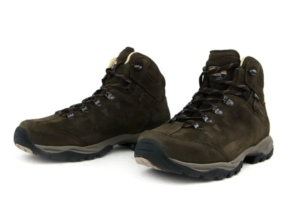 Wandelschoenen^Meindl Hoge Wandelschoen Ohio Bruin Nubuck