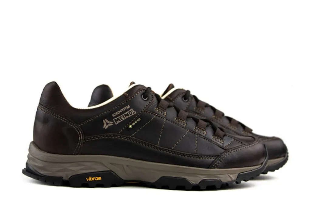 Wandelschoenen^Meindl Veterschoen Melosa Identity Donkerbruin