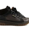 Veterschoenen^Mephisto Hoge Veter Pitt Dark Brown Nevada