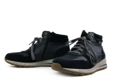 Veterschoenen^Mephisto Hoge Veterschoen Boran Blauw