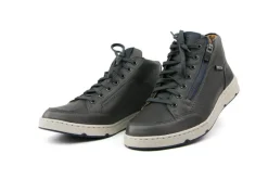Veterschoenen^Mephisto Hoge Veterschoen Jules Nevada Grijs