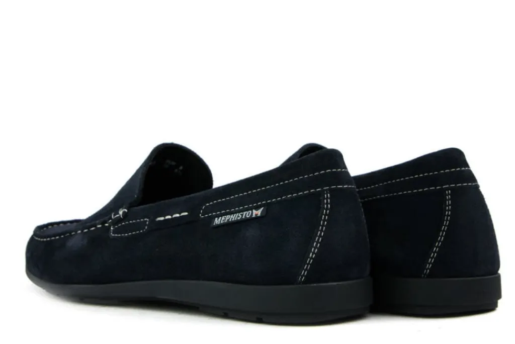 Mocassins | Loafers / Instappers^Mephisto Loafers Algoras Jeans Blauw