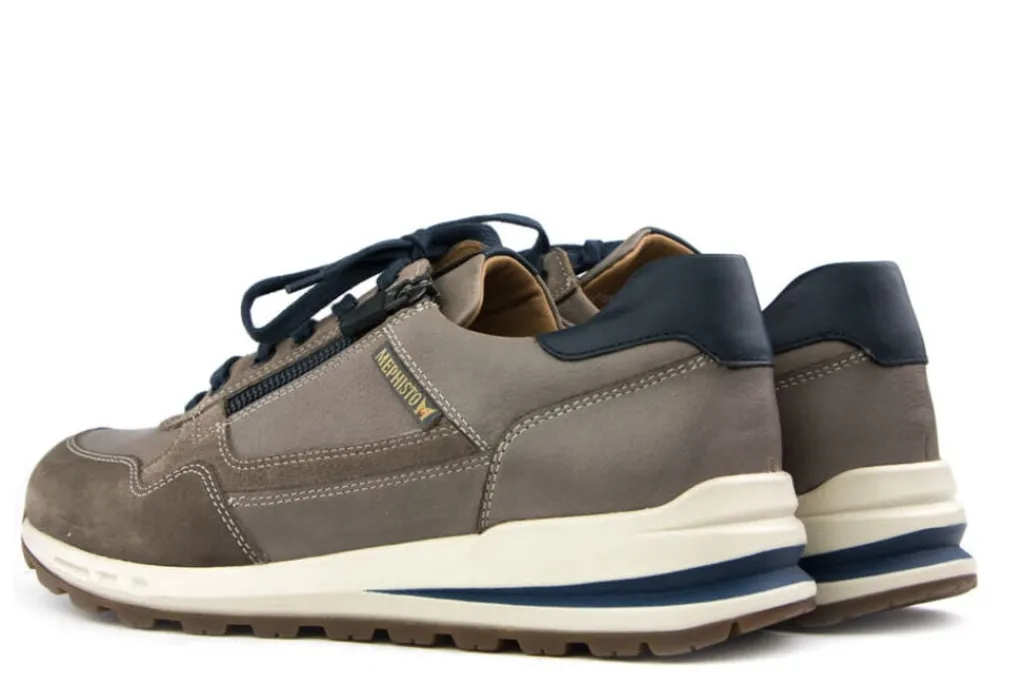 Sneakers^Mephisto Sneaker Bradley Warm Grey 4284