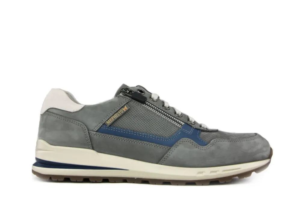 Veterschoenen^Mephisto Veter Bradley Light Grey