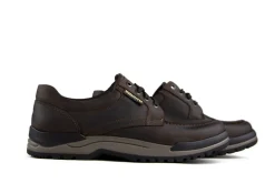 Veterschoenen^Mephisto Veterschoen Charles Donkerbruin