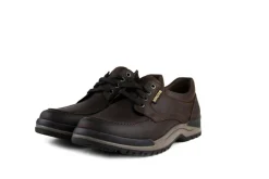Veterschoenen^Mephisto Veterschoen Charles Donkerbruin