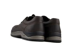 Veterschoenen^Mephisto Veterschoen Charles Donkerbruin