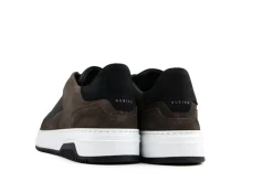 Sneakers^Nubikk Basket Court Dark Grey Suede Black