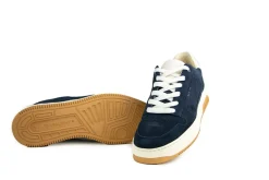 Sneakers^Nubikk Basket Court Miele Blue Suede