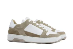 Sneakers^Nubikk Basket Court White Leather Mist