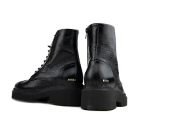 Veterboots En Bikerboots^Nubikk Finn Bowie Black Patent