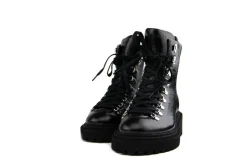 Veterboots En Bikerboots^Nubikk Frankie Mountain Black Patent