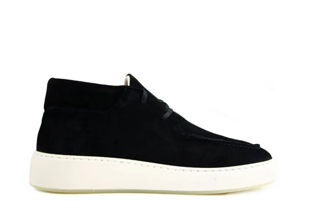 Veterboots En Bikerboot | Sneakers^Nubikk Jiro Gio Black Suede