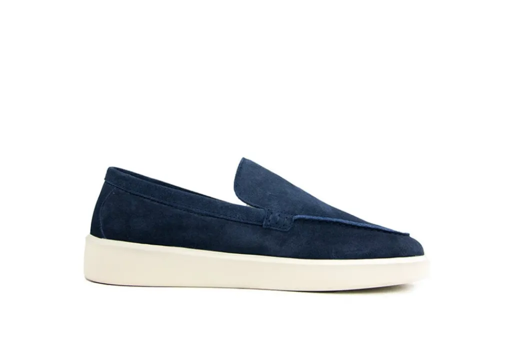 Loafers / Instappers^Nubikk Loafers Joro Mio Blue Suede