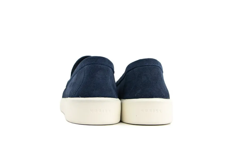 Loafers / Instappers^Nubikk Loafers Joro Mio Blue Suede