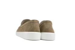 Loafers / Instappers^Nubikk Loafers Joro Mio Taupe Suede